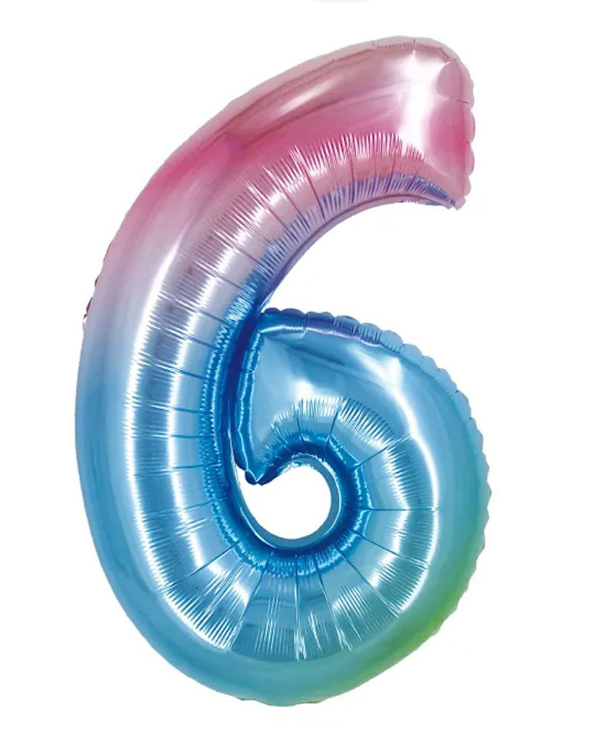 Folyo Balon Renkli 6 40 İnç 100 Cm